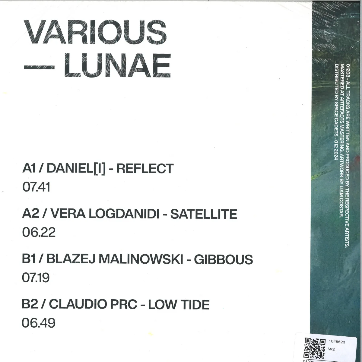 Обратная сторона обложки — Various — Lunae