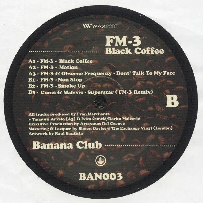 Back cover — FM 3 — Black Coffee