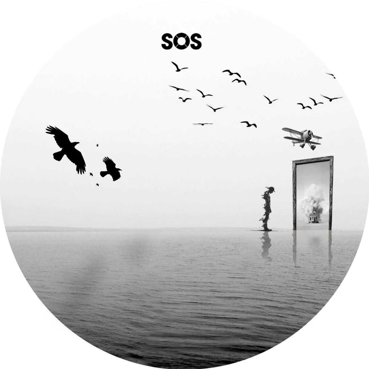Обратная сторона обложки — Mihai Pol, Carebears, Giorgio Maulini, Andrey Djackonda & Minube — SOS Rec 005 VA