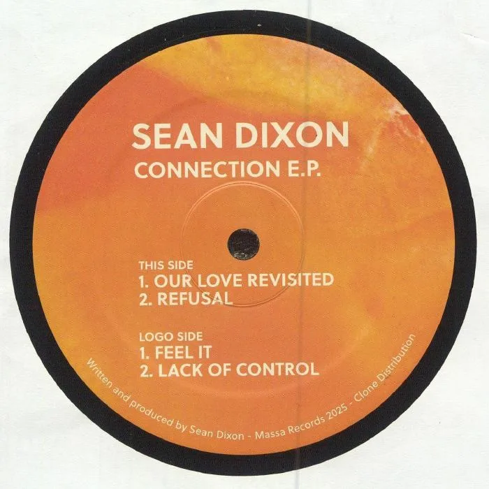 Лицевая сторона обложки — Sean DIXON — Connection EP
