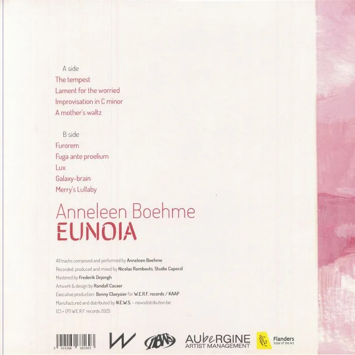 Обратная сторона обложки — Anneleen BOEHME — Eunoia