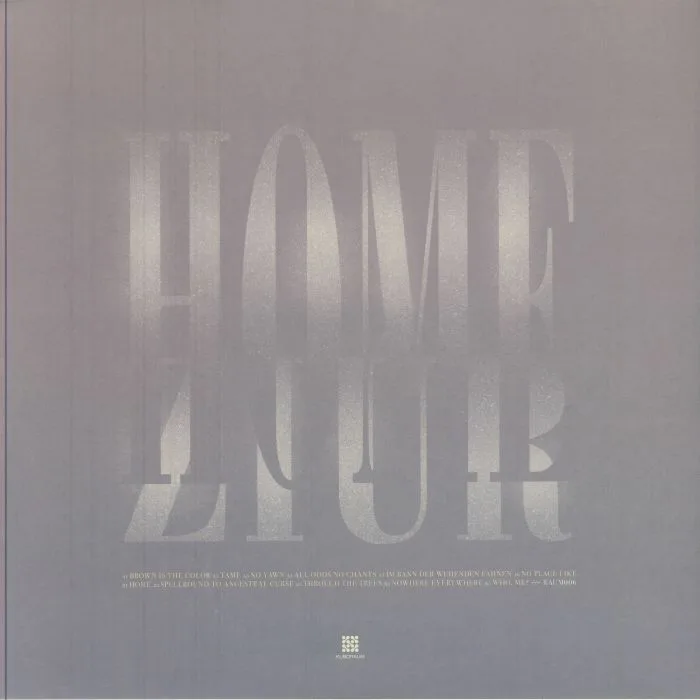 Обратная сторона обложки — ZIUR — Home