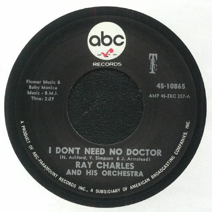 Ray CHARLES & HIS ORCHESTRA — I Don't Need No Doctor