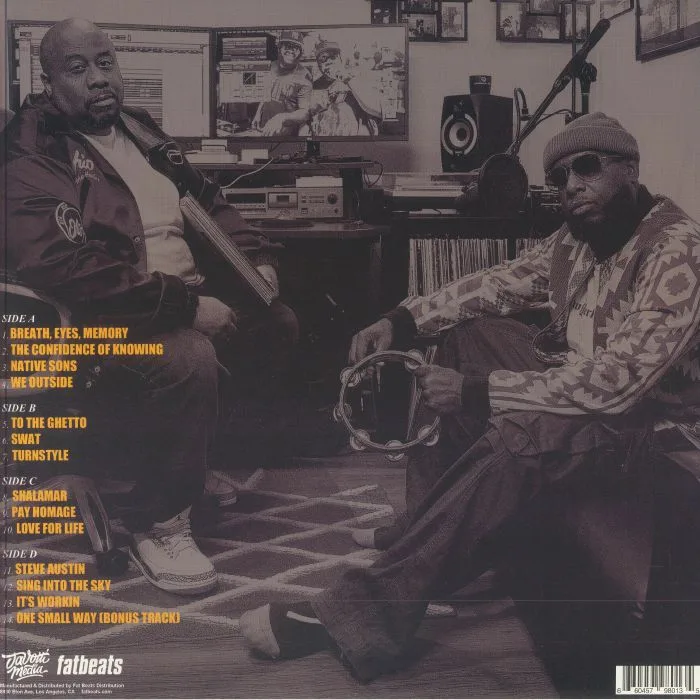 Back cover — Talib KWELI / J RAWLS — The Confidence Of Knowing