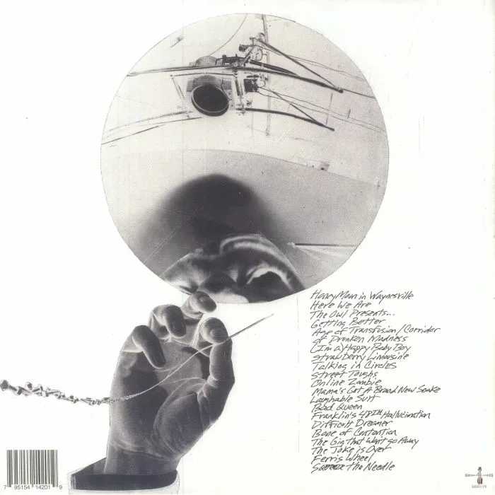 Back cover — CIRCUS DEVILS — Squeeze The Needle