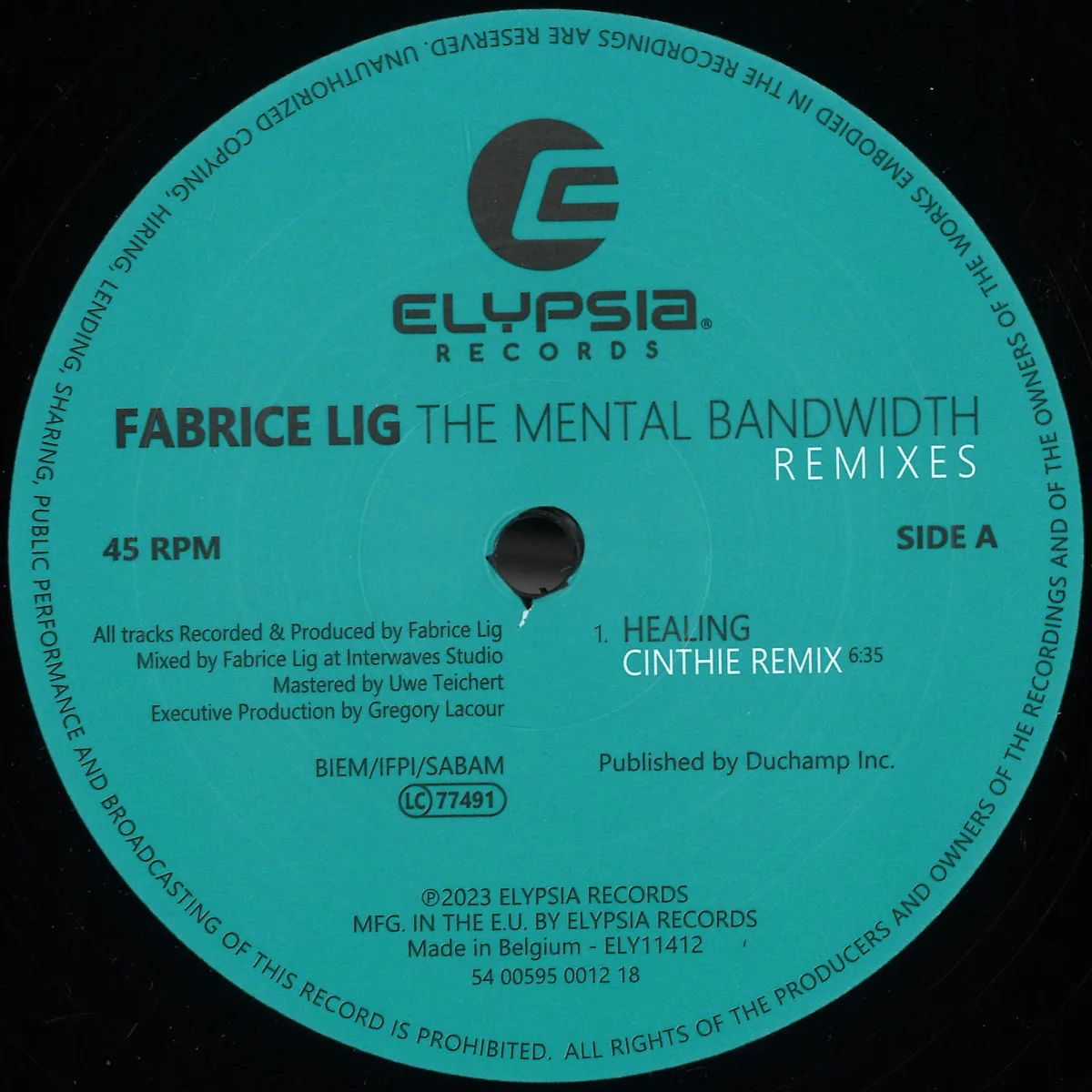 Fabrice Lig — The Mental Bandwidth Remixes