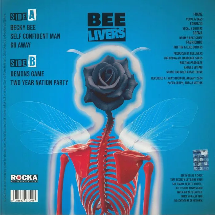 Back cover — BEELIVERS — Becky Bee