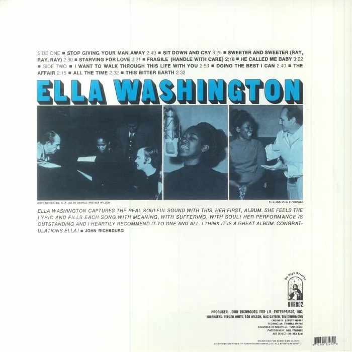 Back cover — Ella WASHINGTON — Ella Washington
