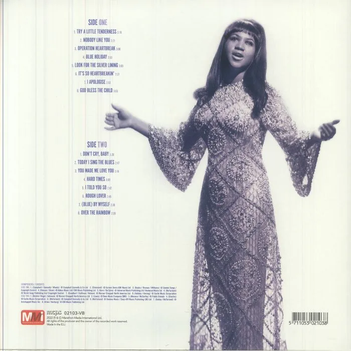 Back cover — Aretha FRANKLIN — Queen Of Soul