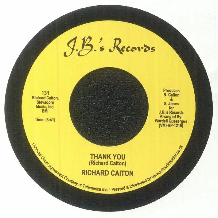 Richard CAITON — Thank You (Record Store Day RSD 2023)