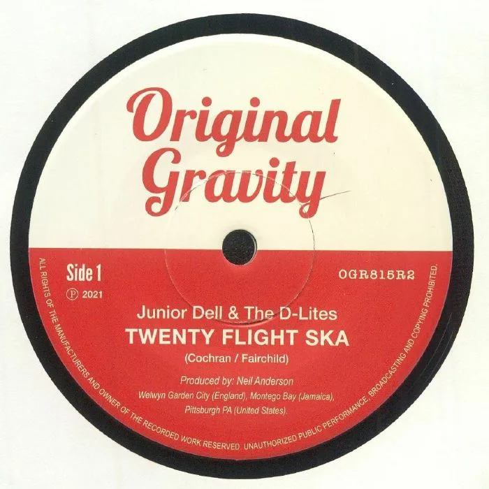 JUNIOR DELL & THE D LITES — Twenty Flight Ska (reissue)