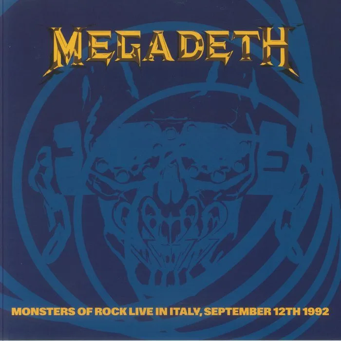 MEGADETH — Monsters Of Rock Live In Italy September 12th 1992