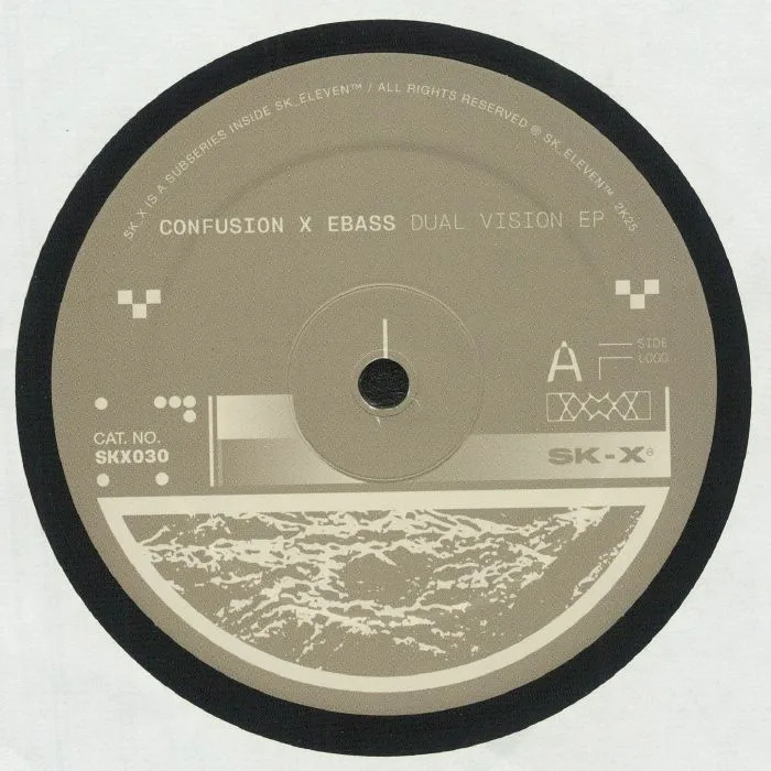 Лицевая сторона обложки — CONFUSION / EBASS — Dual Vision EP