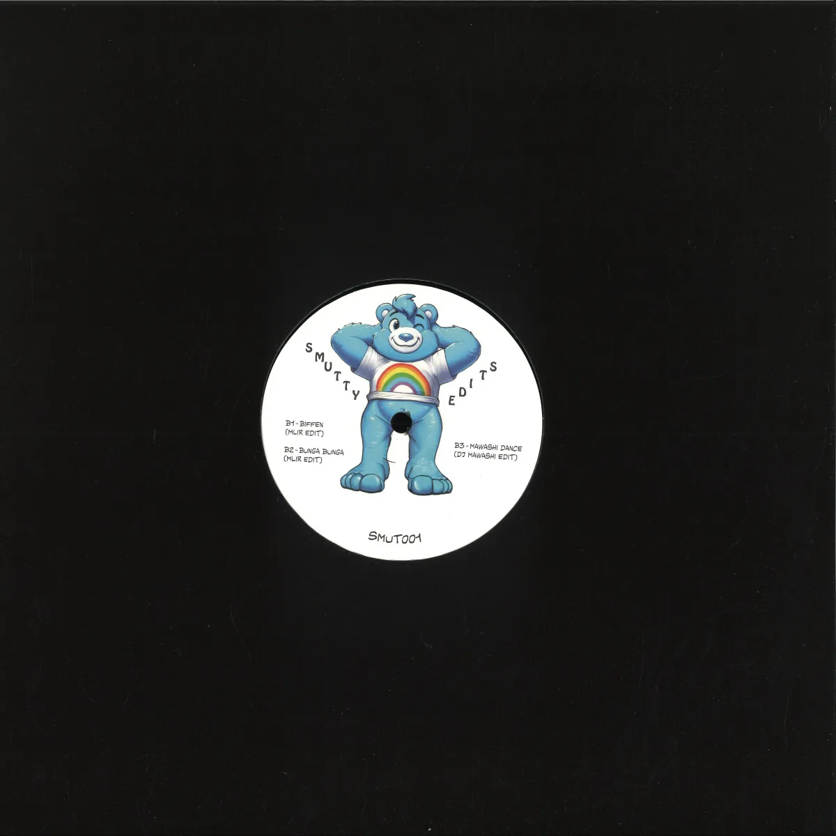 Back cover — Various — Smutty Edits 01 EP