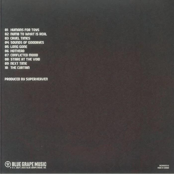 Обратная сторона обложки — SUPERHEAVEN — Superheaven
