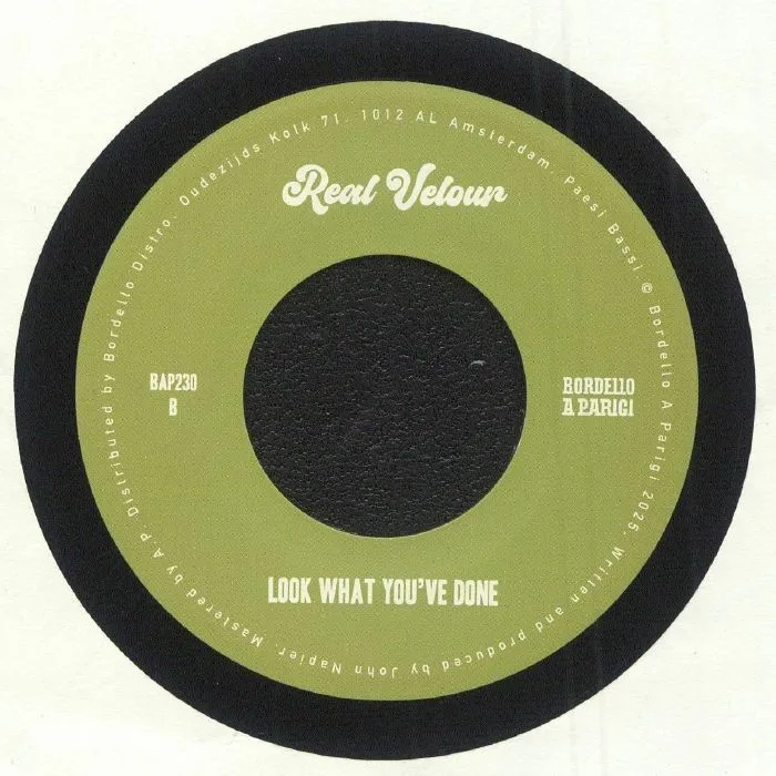 Back cover — REAL VELOUR — Lover