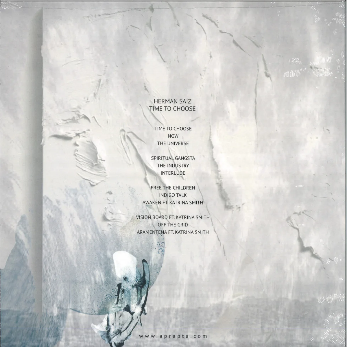 Back cover — Herman Saiz — Time to choose 2x12"