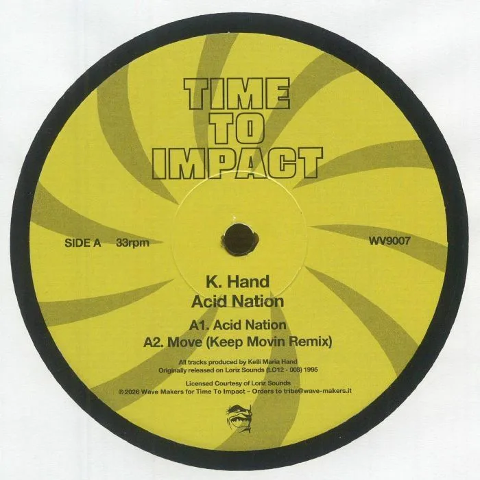 Front cover — K HAND — Acid Nation (reissue)