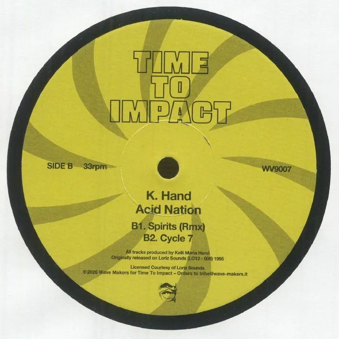Back cover — K HAND — Acid Nation (reissue)