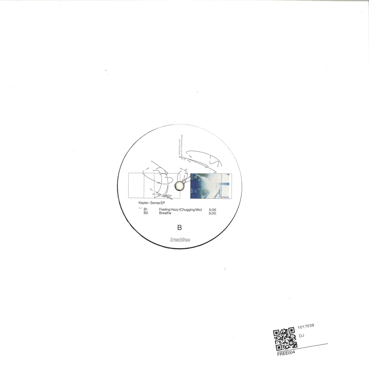 Обратная сторона обложки — Kepler — Sense EP