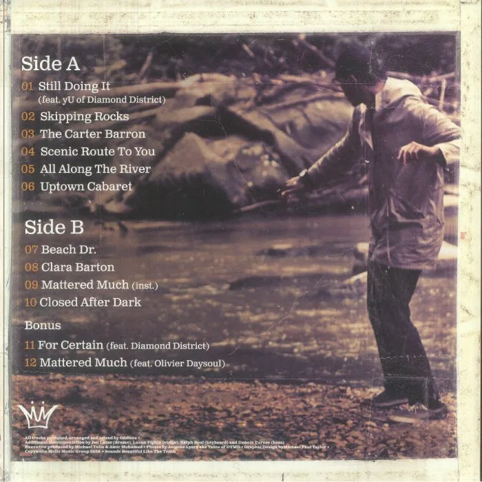 Back cover — ODDISEE — Rock Creek Park (reissue)