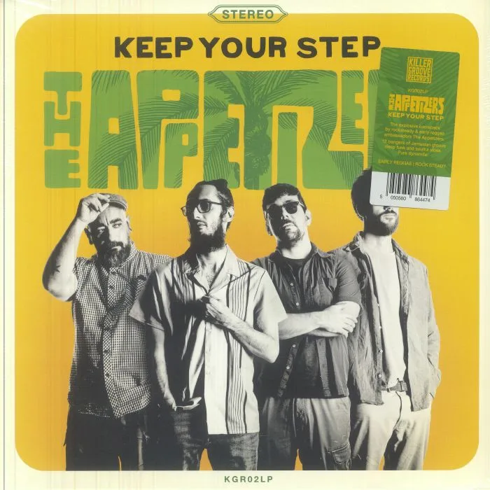 Лицевая сторона обложки — The APPETIZERS — Keep Your Step