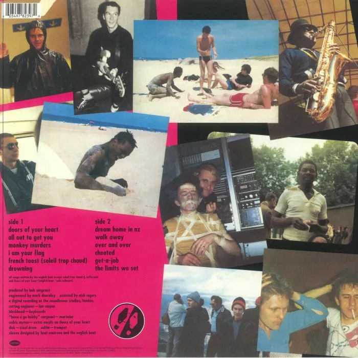 Back cover — The ENGLISH BEAT — Wha'ppen? (remastered)