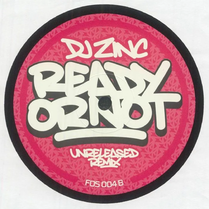 Обратная сторона обложки — DJ ZINC — Ready Or Not EP