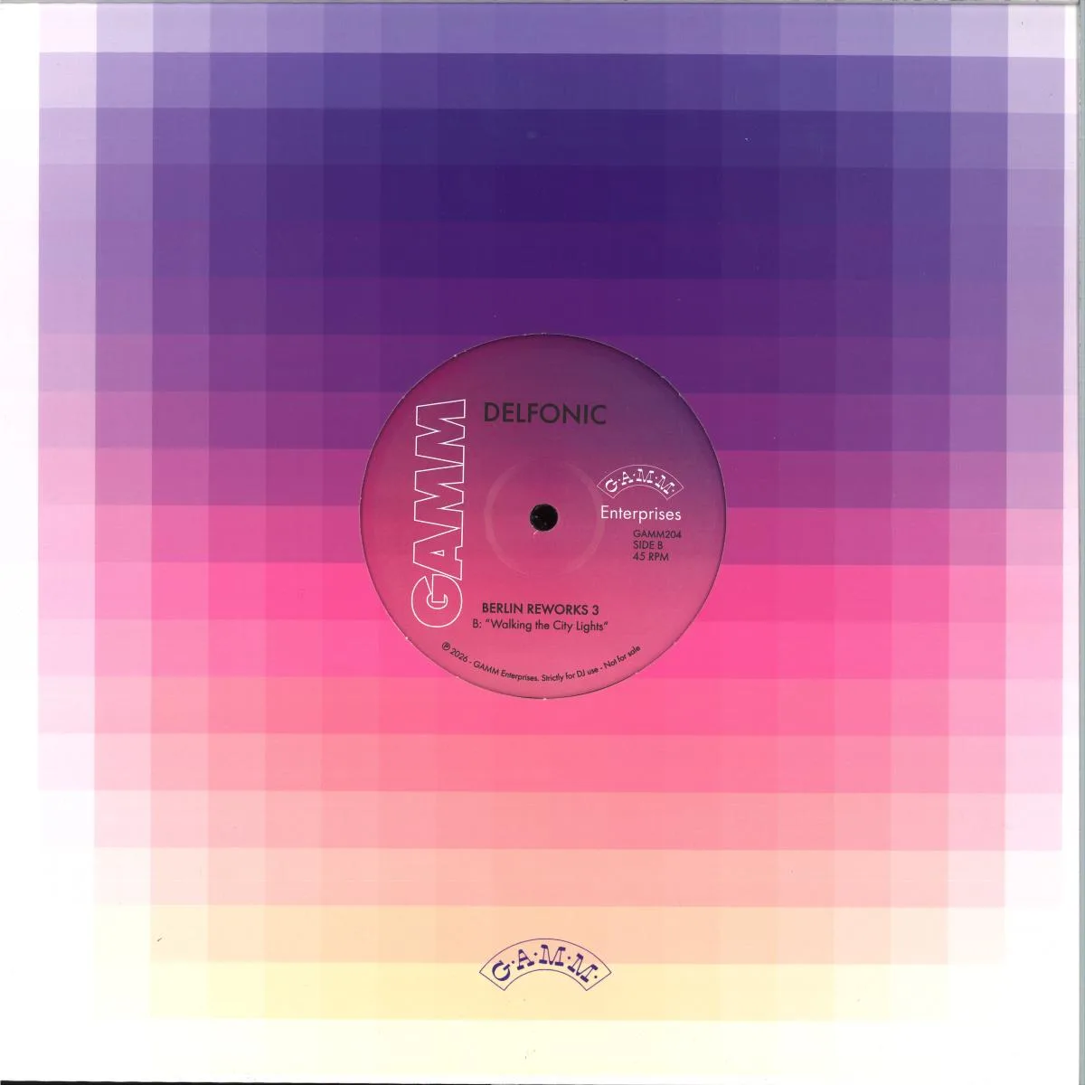 Back cover — DELFONIC — BERLIN REWORKS 3