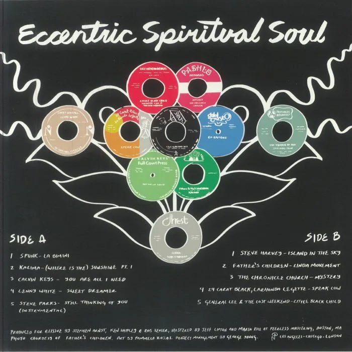 Обратная сторона обложки — VARIOUS — Eccentric Spiritual Soul