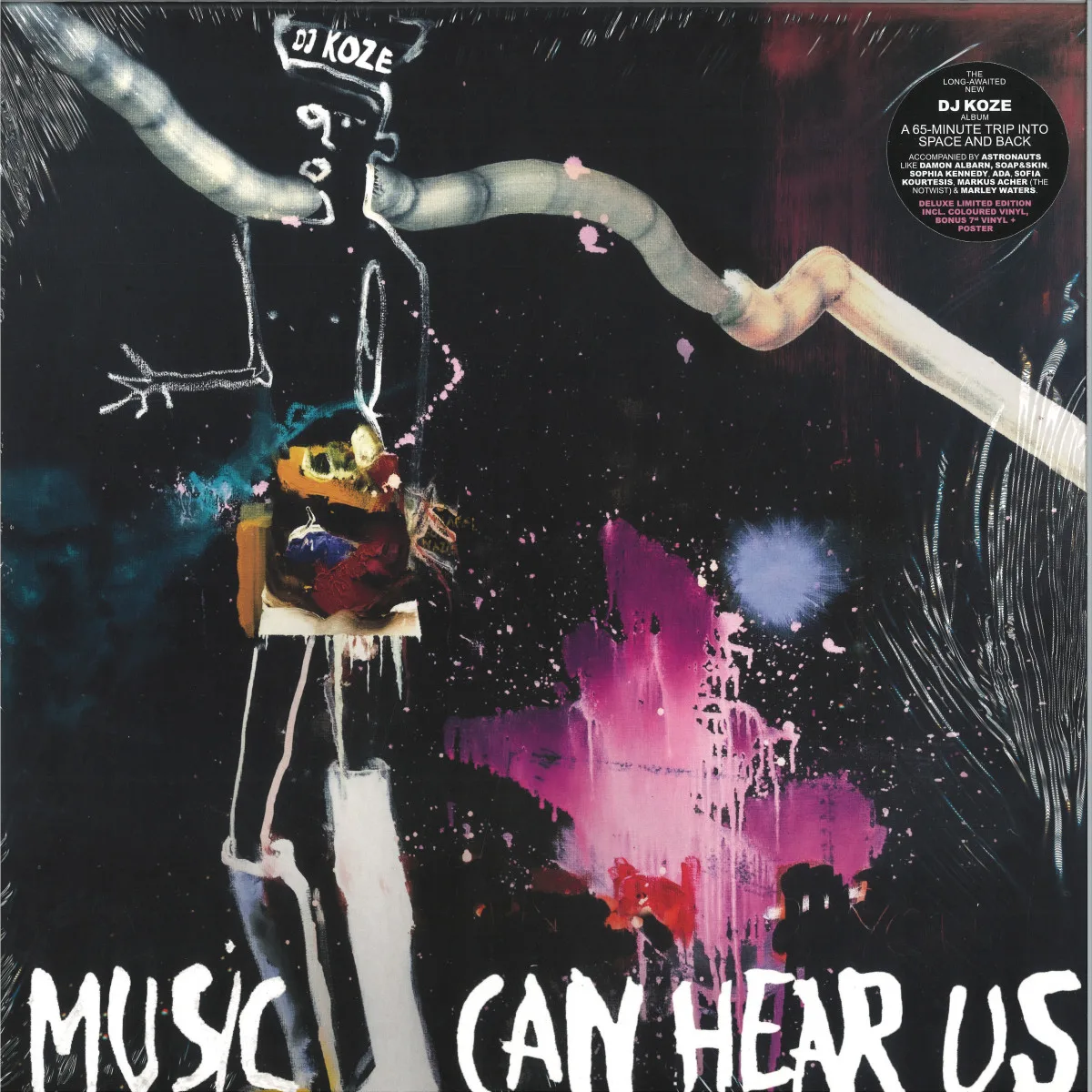 Back cover — Dj Koze — Music Can Hear Us LP 2x12" +7"