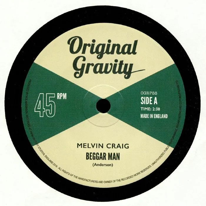 Melvin CRAIG — Beggar Man