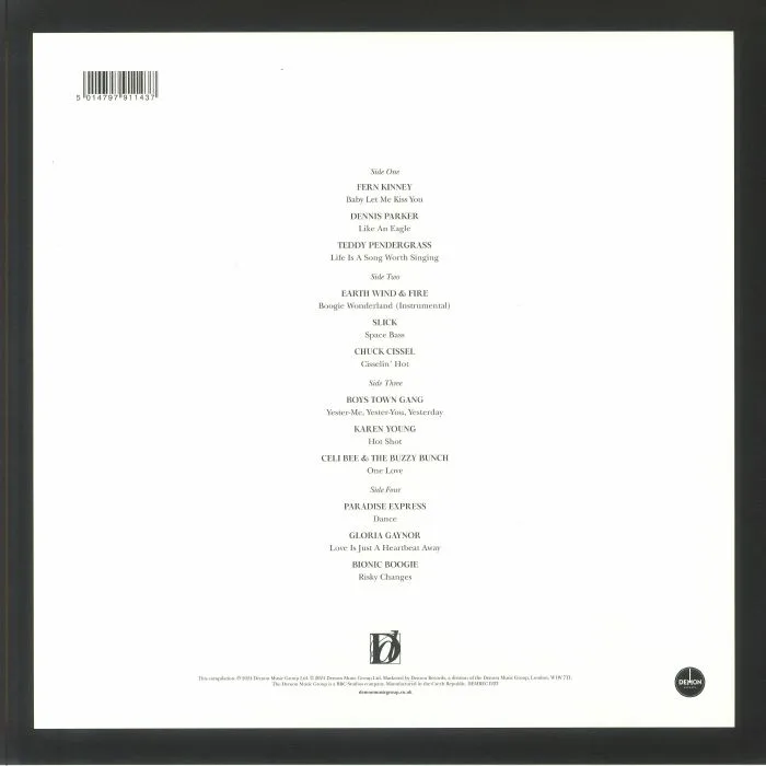 Back cover — VARIOUS — Disco Discharge: Disco Fever USA