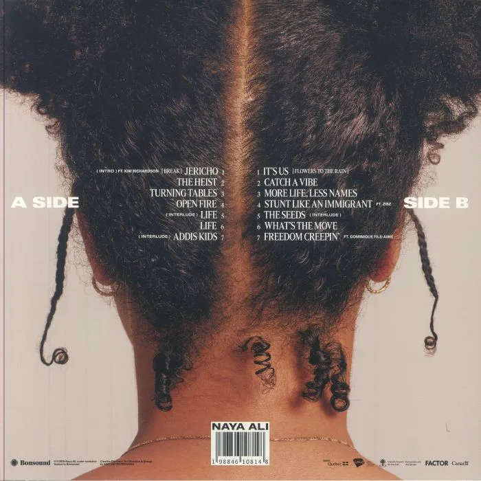 Back cover — Naya ALI — We Did The Damn Thing