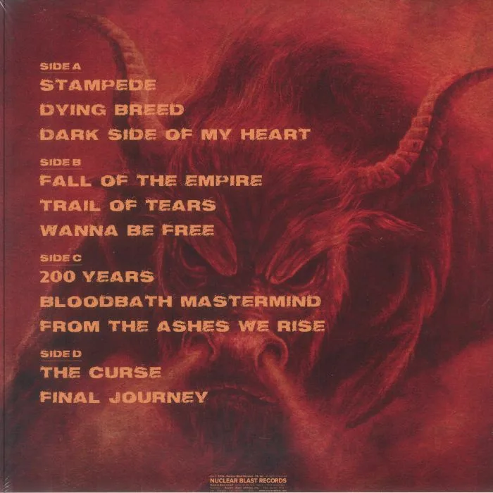 Back cover — ACCEPT — Blind Rage