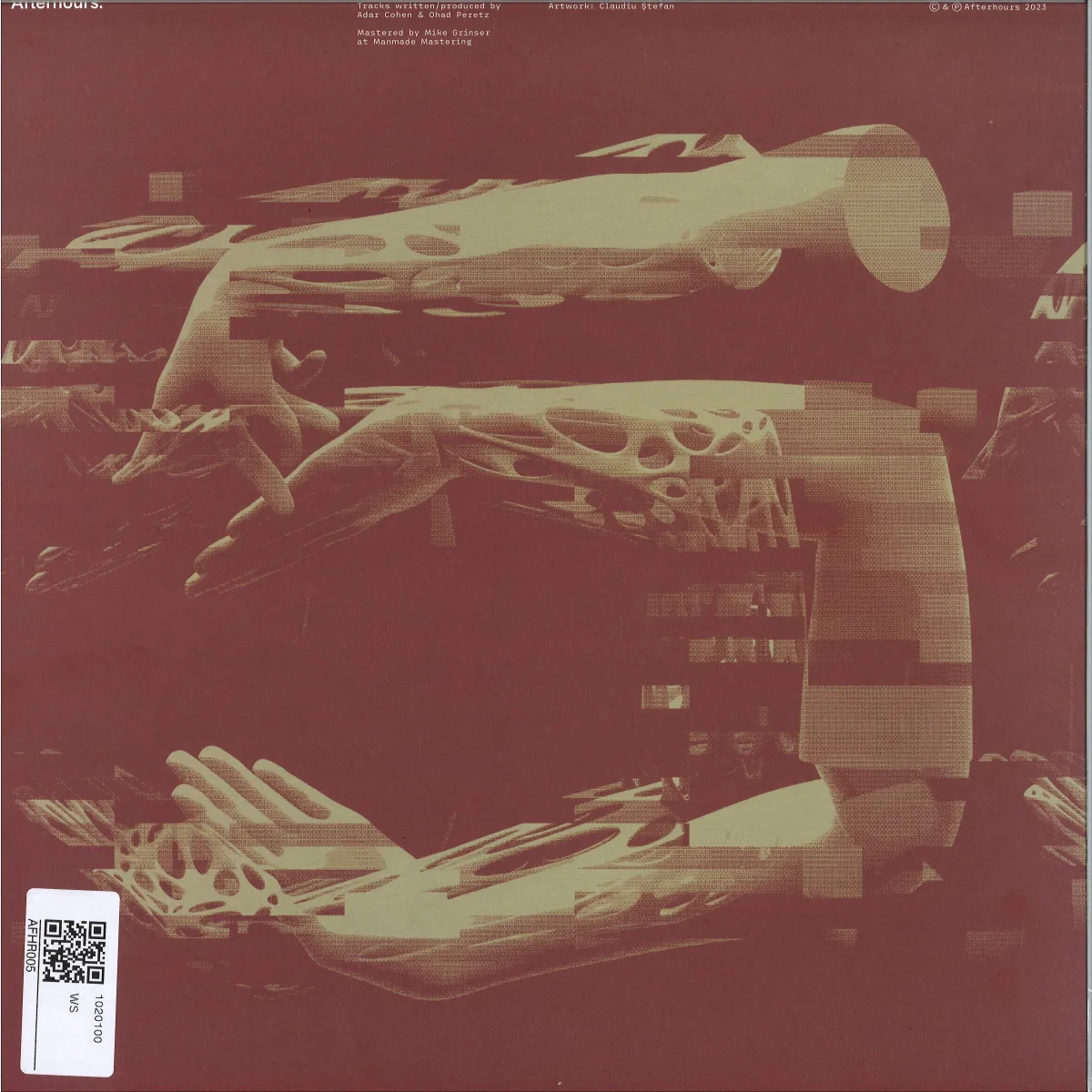 Back cover — Optide&Adar Cohen — Dimension
