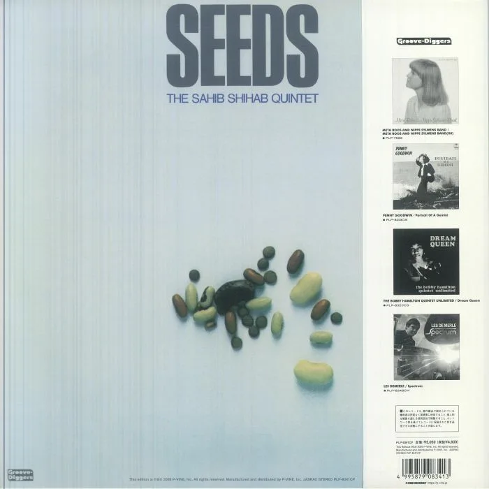 Back cover — The SAHIB SHIHAB QUINTET — Seeds