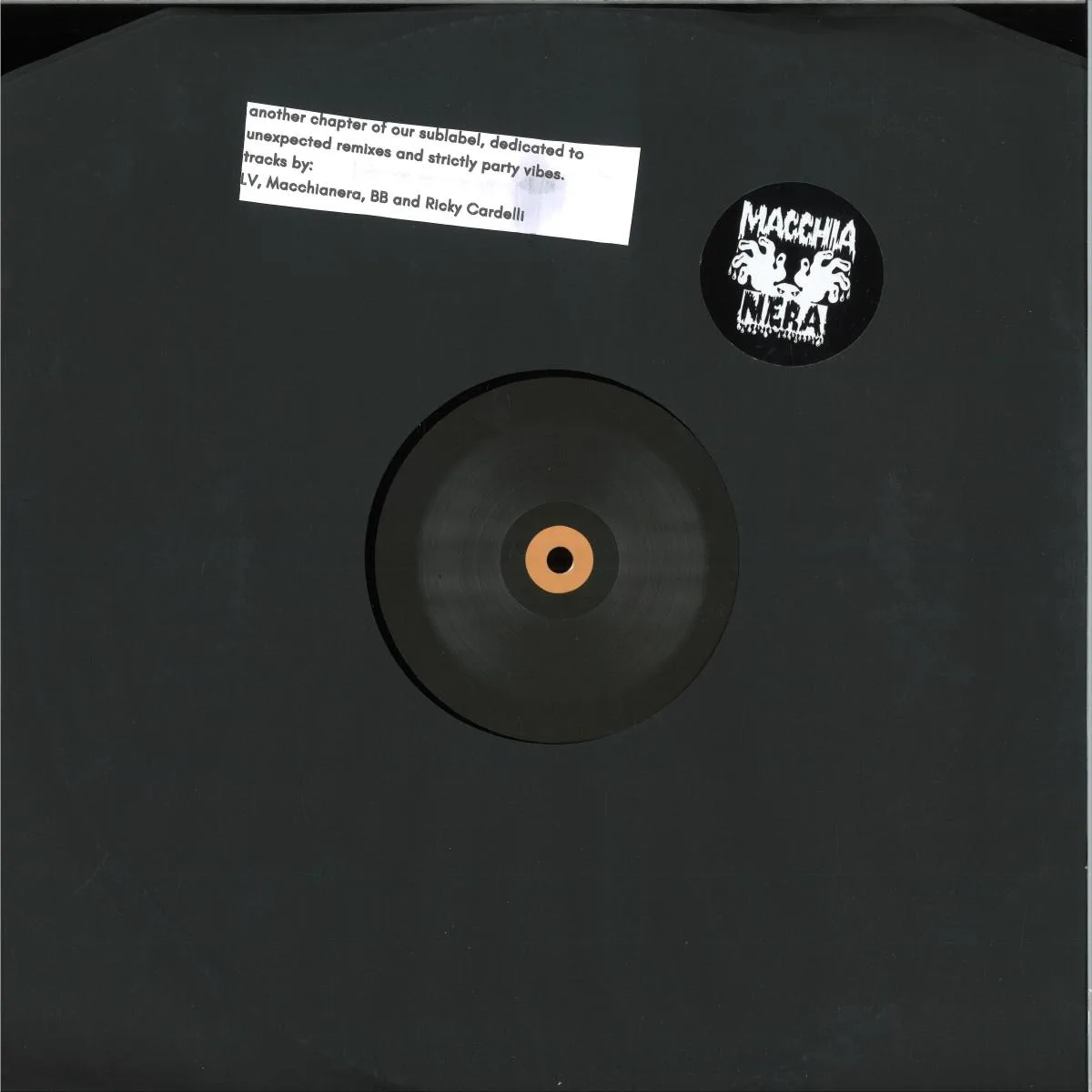 Обратная сторона обложки — Various — Incognito Trax 007