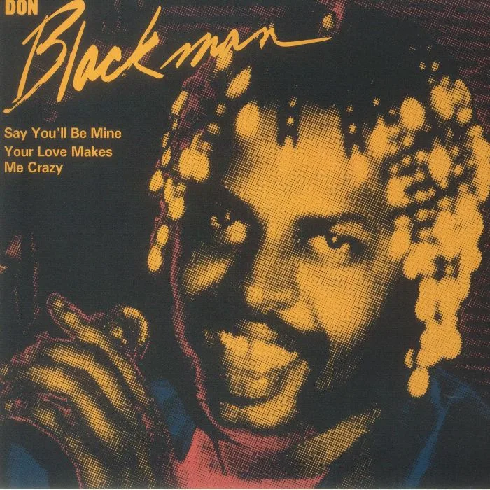 Лицевая сторона обложки — Don BLACKMAN — Say You'll Be Mine