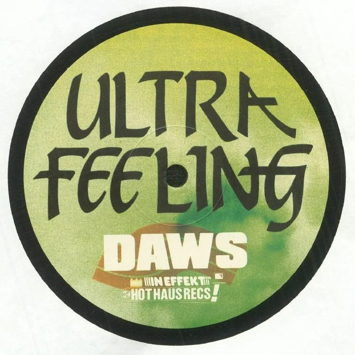 Лицевая сторона обложки — DAWS — Ultra Feeling