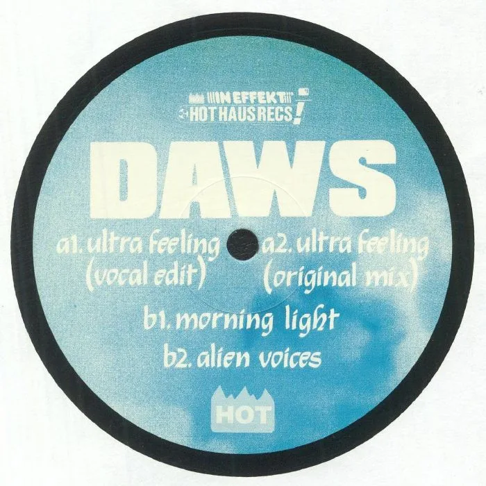 Обратная сторона обложки — DAWS — Ultra Feeling