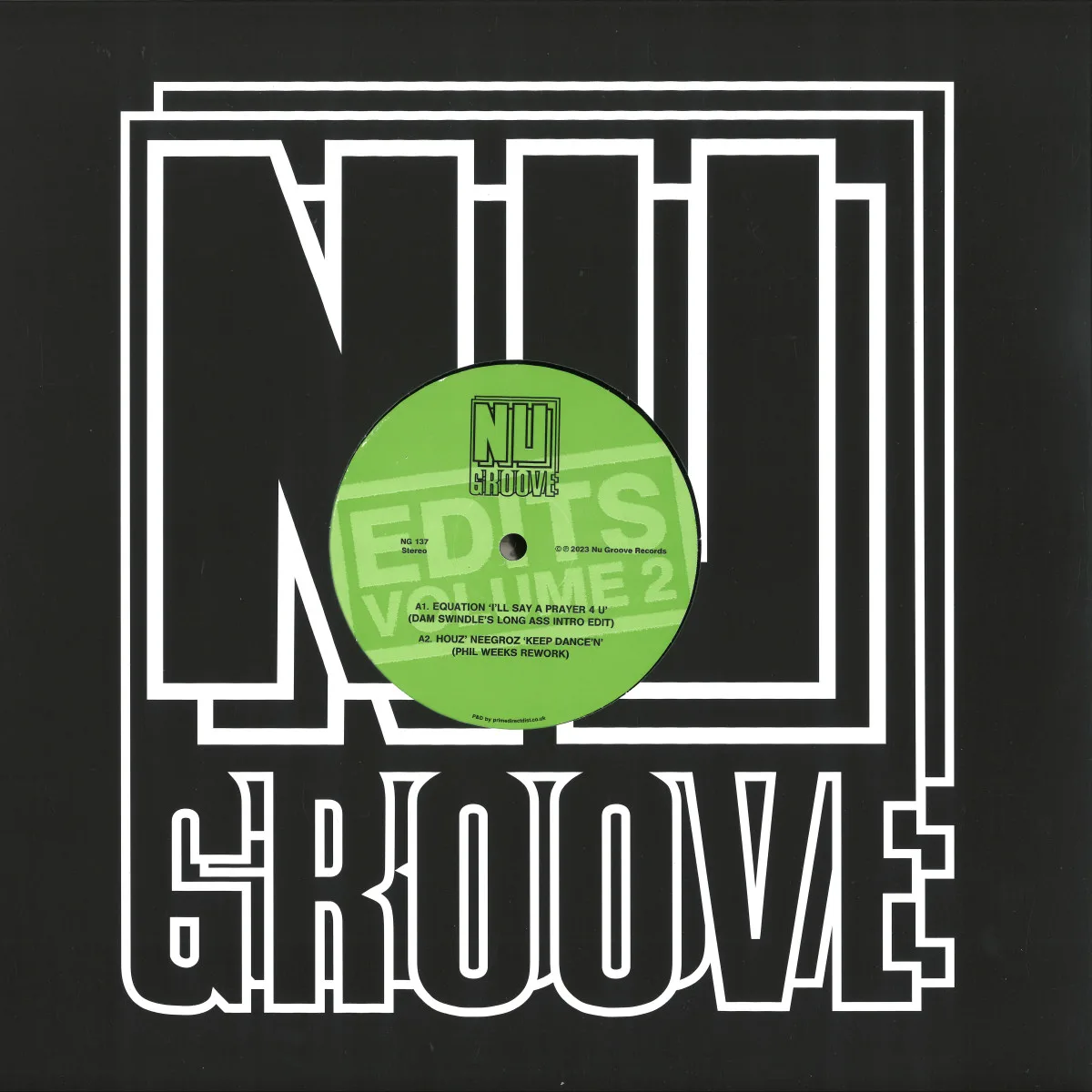 Back cover — Various — Nu Groove Edits, Vol. 2