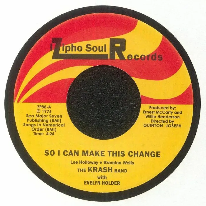 The KRASH BAND / ONENESS — So I Can Make This Change