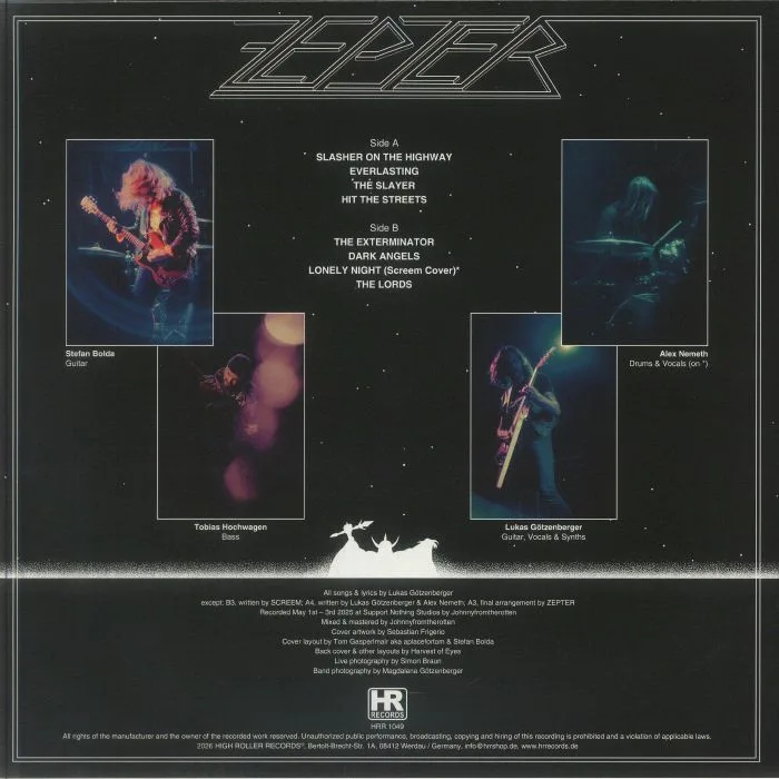 Back cover — ZEPTER — Zepter