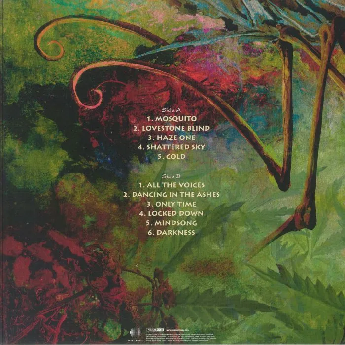 Back cover — PSYCHOTIC WALTZ — Mosquito (reissue)