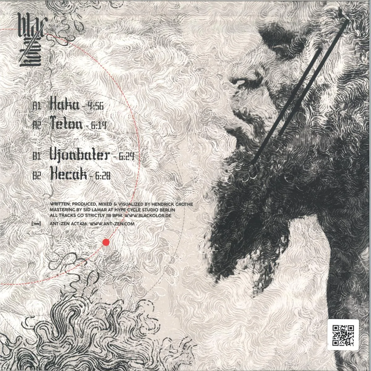 Back cover — Blac Kolor — Roots