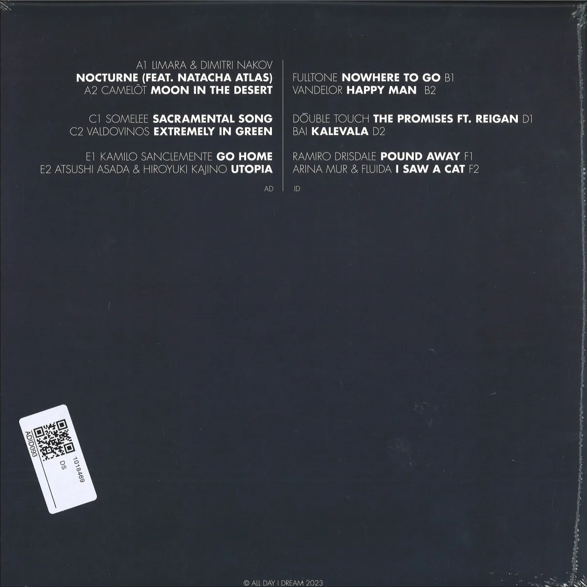 Обратная сторона обложки — Various — A Winter Sampler V 3x12"