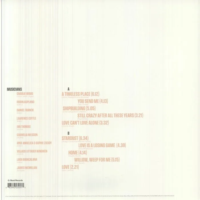 Back cover — Charlie WOOD — Your Love Is My Home