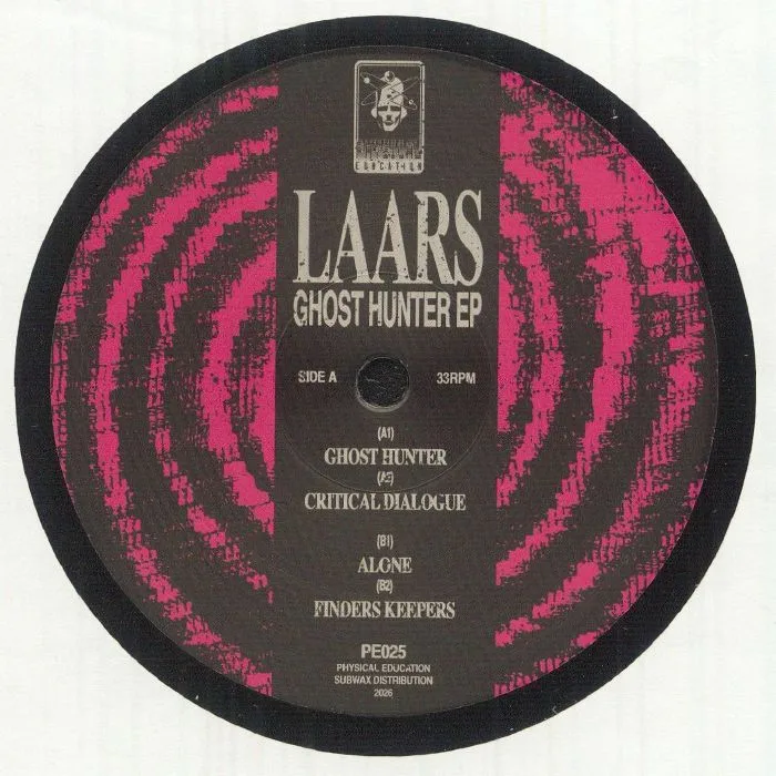 Лицевая сторона обложки — LAARS — Ghost Hunter