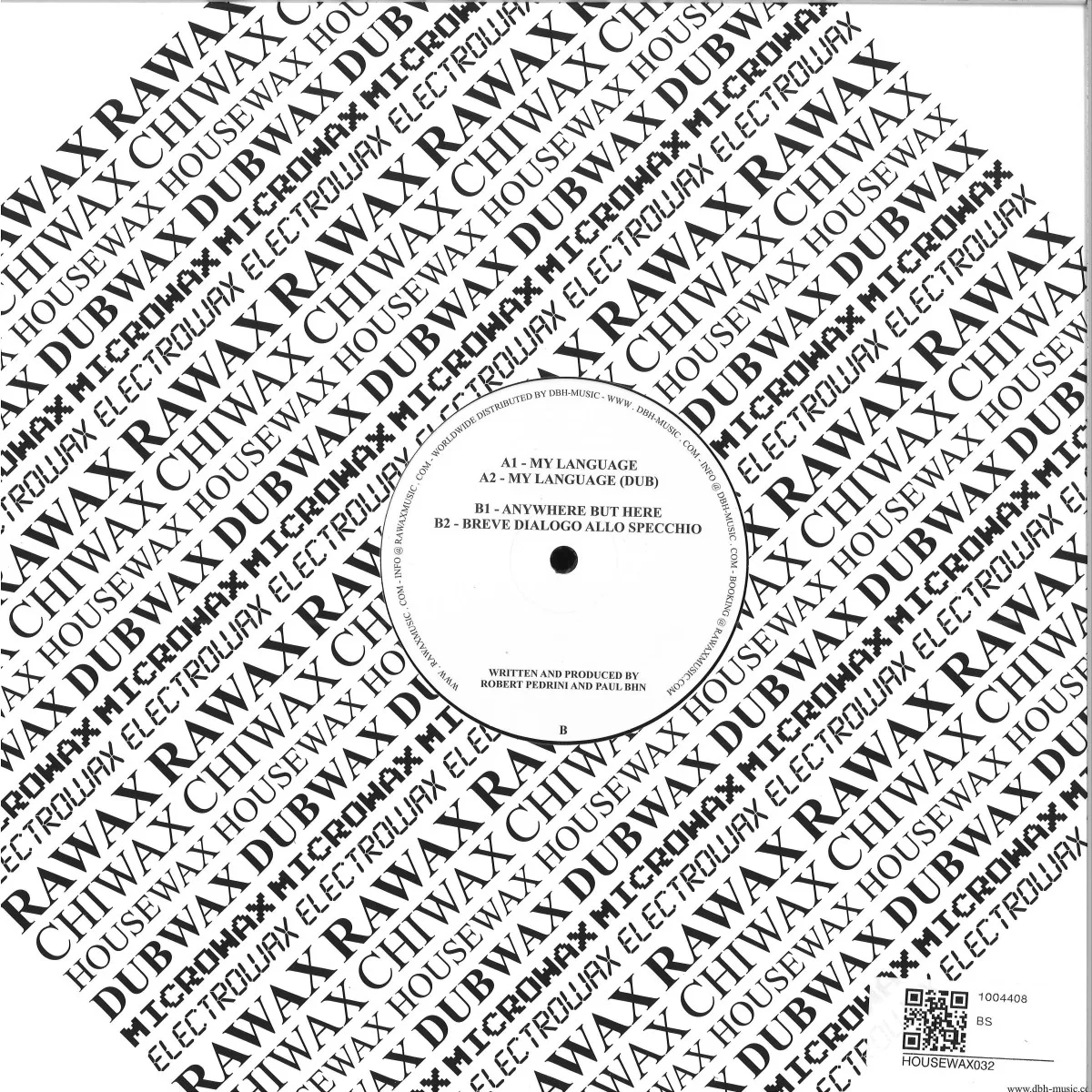 Обратная сторона обложки — Materie — Pura Alba EP